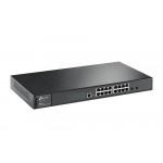 TP-Link T2600G-18TS (TL-SG3216) V2 JetStream 16-портовый гигабитный управляемый коммутатор уровня L2+ с 2 слотами SFP
