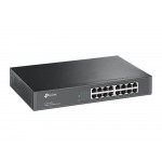 TP-Link TL-SF1016DS V4  16-портовый Fast Ethernet настольный/монтируемый в стойку коммутатор