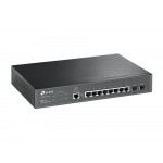 TP-Link T2500G-10TS (TL-SG3210) V2 JetStream 8-портовый гигабитный управляемый коммутатор уровня L2+ с 2 слотами SFP