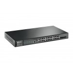 TP-Link T2600G-28TS (TL-SG3424) V4 JetStream 24-портовый гигабитный управляемый коммутатор уровня L2+ с 4 слотами SFP