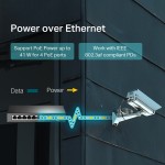 TP-Link TL-SF1008LP V1 8-портовый 10/100 Мбит/с настольный коммутатор с 4 портами PoE