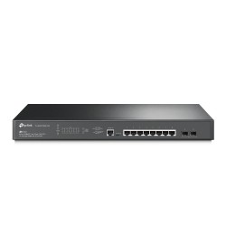 TP-Link TL-SG3210XHP-M2 V1 JetStream управляемый PoE-коммутатор L2+ с 8 портами 2.5GBASE-T и 2 SFP+ слотами 10G