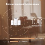 TP-Link Deco M3 AC1200 Гигабитная домашняя Mesh-система Wi-Fi