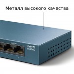 TP-Link LS108G V1 8-портовый 10/100/1000 Мбит/с настольный коммутатор