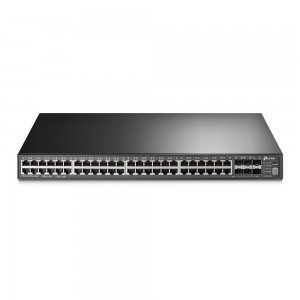 TP-Link T3700G-52TQ V1 JetStream 52-портовый гигабитный управляемый стекируемый коммутатор уровня L3