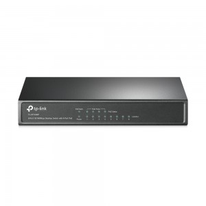 TP-Link TL-SF1008P V5 8-портовый 10/100 Мбит/с настольный коммутатор с 4 портами PoE