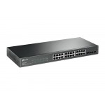 TP-Link T1600G-28TS (TL-SG2424) V3 JetStream 24-портовый гигабитный Smart коммутатор с 4 SFP-слотами