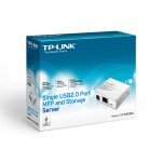 TP-Link TL-PS310U V2 Многофункциональный принт-сервер с одним портом USB 2.0 и функцией хранения данных