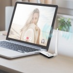 TP-Link TL-WN722N V3 N150 Беспроводной USB-адаптер высокого усиления