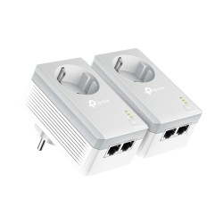 TP-Link TL-PA4020P KIT V2 AV600 Комплект Powerline адаптеров со встроенной розеткой