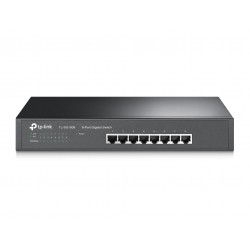 TP-Link TL-SG1008 V9 8-портовый гигабитный настольный/монтируемый в стойку коммутатор