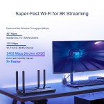 TP-Link Archer AX50 V1 AX3000 Беспроводной двухдиапазонный гигабитный маршрутизатор Wi-Fi 6 с USB-портом