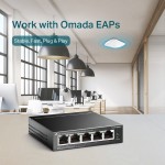 TP-Link TL-SF1005LP V1 5-портовый 10/100 Мбит/с настольный коммутатор с 4 портами PoE