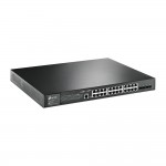 TP-Link TL-SG3428MP V1 JetStream 24‑портовый гигабитный управляемый РоЕ-коммутатор L2 с 4 SFP‑слотами