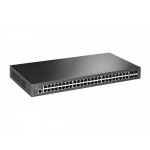 TP-Link T2600G-52TS (TL-SG3452) V3 JetStream 48-портовый гигабитный управляемый коммутатор уровня L2+ с 4 слотами SFP