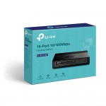 TP-Link TL-SF1016D V7 16-портовый 10/100 Мбит/с настольный коммутатор