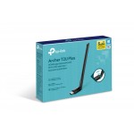 TP-Link Archer T2U Plus V1 AC600 Двухдиапазонный беспроводной USB-адаптер высокого усиления
