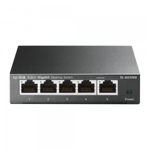 TP-Link TL-SG105S V2.20 5-портовый 10/100/1000 Мбит/с настольный коммутатор